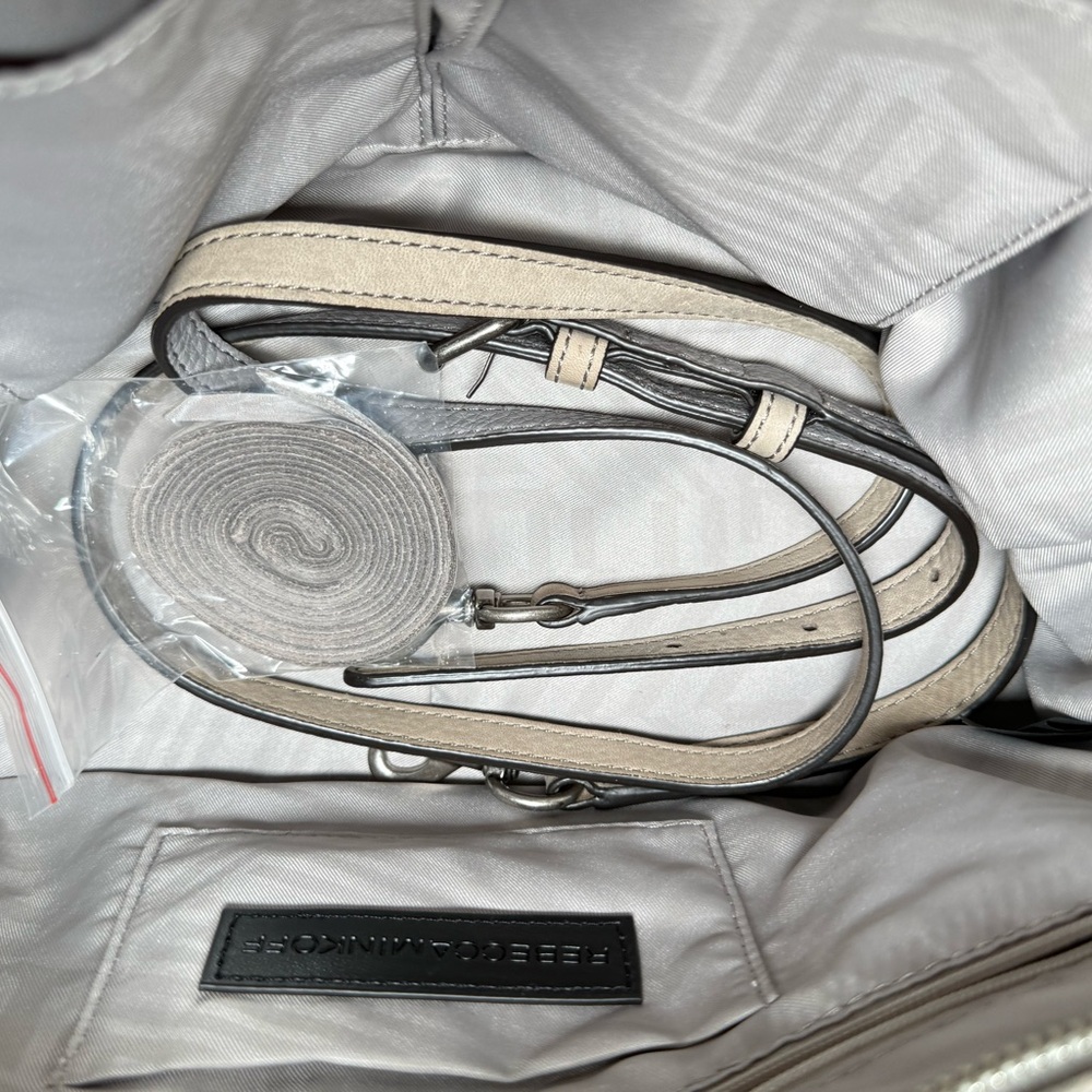 Rebecca Minkoff Beige Leather Satchel - Picture 7 of 7